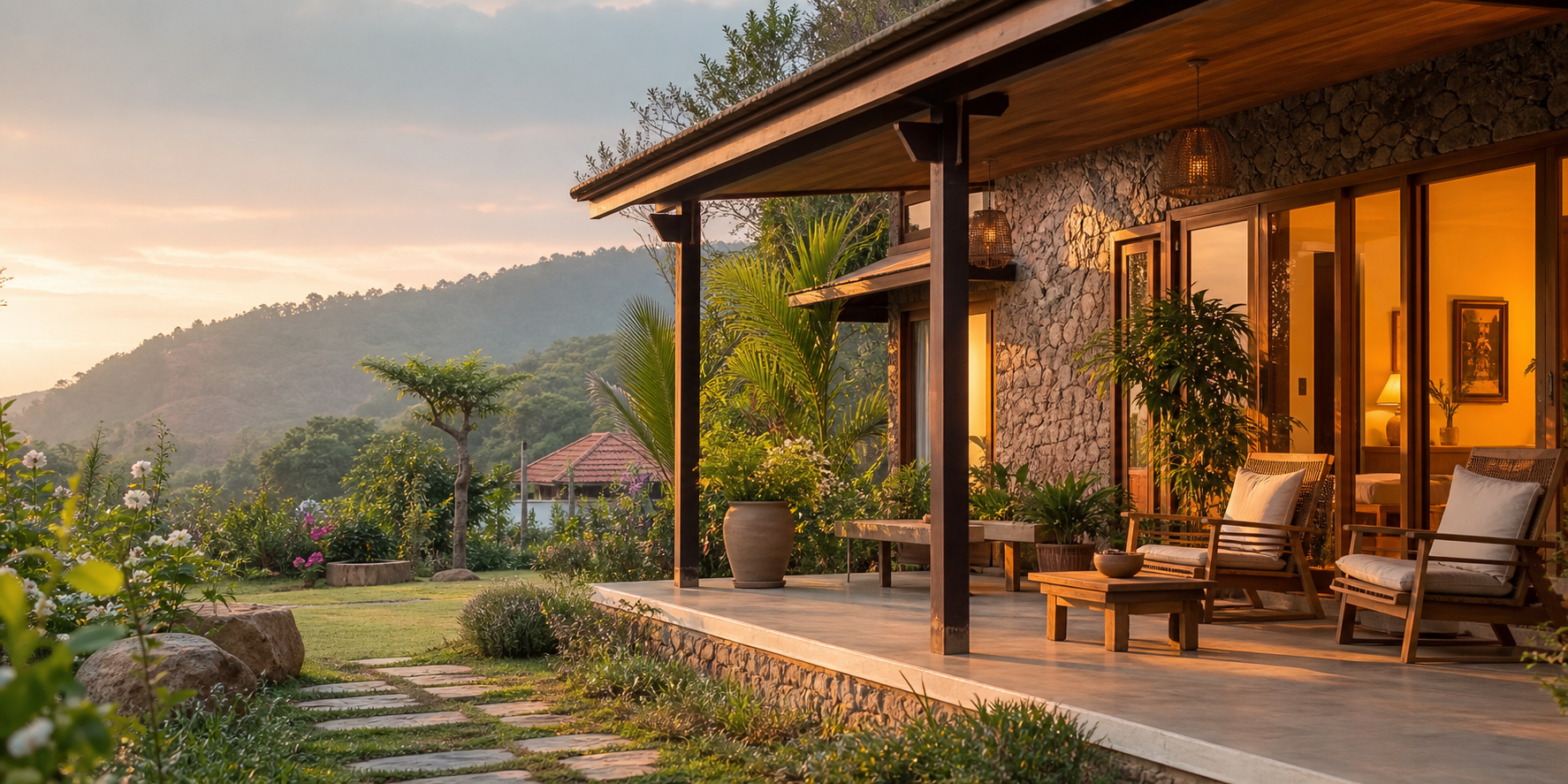 Garden suite ambience